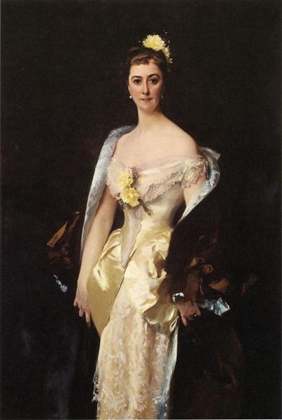 Caroline de Bassano, Marquise d'Espeuilles, 1884 - Джон Сингер Сарджент