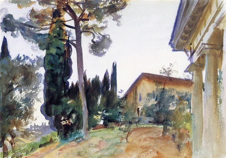 Corfu, 1909 - Джон Сінгер Сарджент
