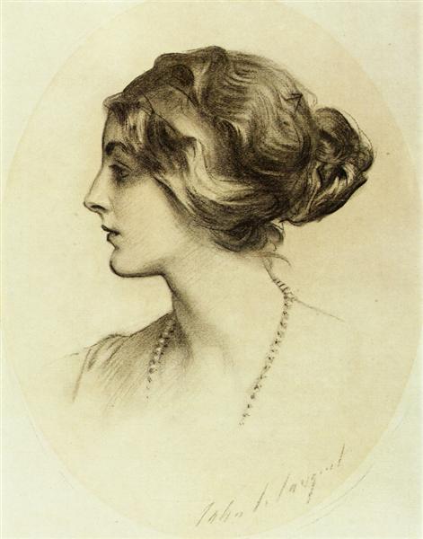 Margaretta Drexel, Countess of Winchilsea and Nottingham, 1915 - John Singer Sargent