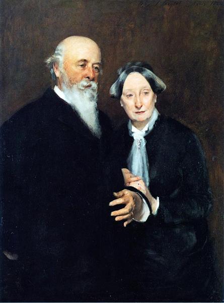 Mr. and Mrs. John W. Field, 1882 - Джон Сингер Сарджент