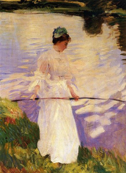 Violet Fishing, 1889 - Джон Сингер Сарджент