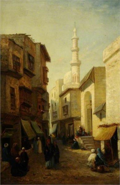 Mosque near the Bab al-Nasr, Cairo - John Varley II