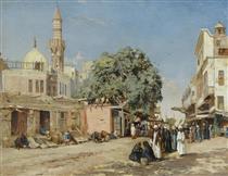 The Market Place, Boulac, Cairo - John Varley II
