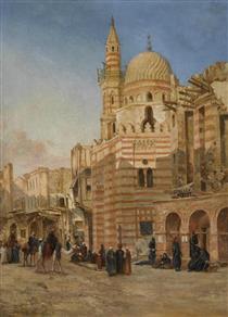 The Mosque of Khair Bek, Cairo - John Varley II