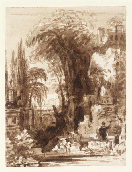 Classical Landscape Composition, 1835 - John Varley