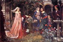 The Enchanted Garden - John William Waterhouse