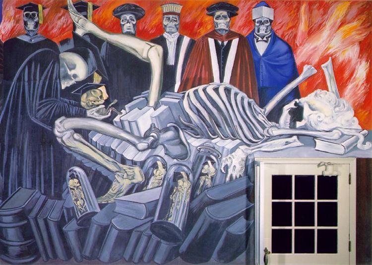 Panel 17. Gods of the Modern World - The Epic of American Civilization, 1932 - 1934 - Jose Clemente Orozco