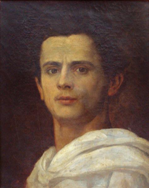 Self-portrait, 1878 - Хосе Феррас де Алмейда Жуниор