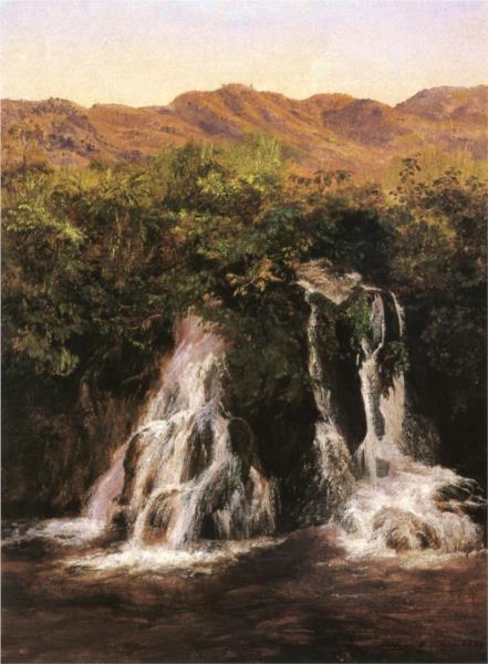 Cascada de Rincón Grande, 1874 - Хосе Марія Веласко