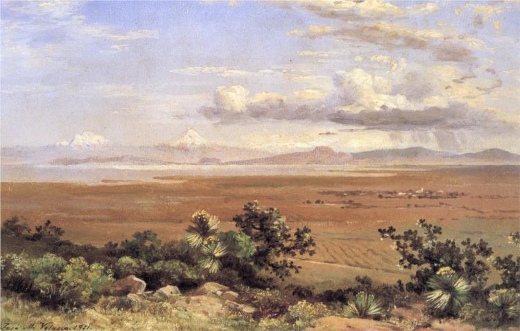 Valle de México, 1911 - Хосе Марія Веласко