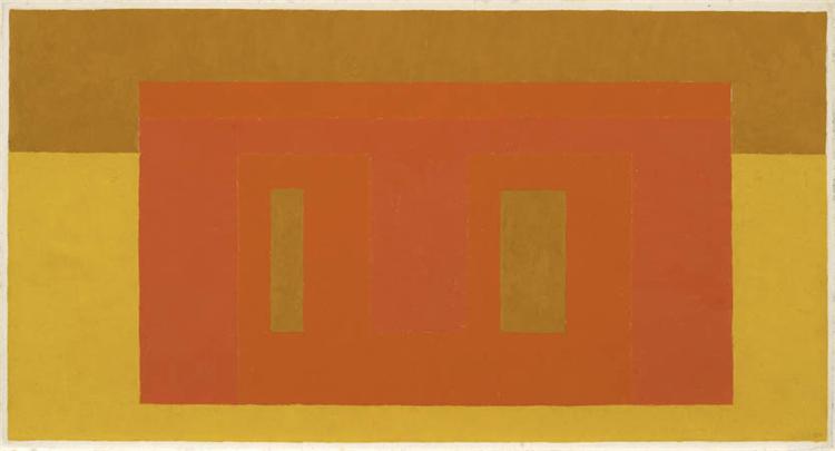 Variant/Adobe: Southern Climate, 1948 - Josef Albers