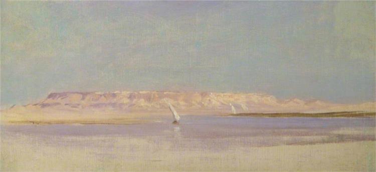 Feluccas on the Nile - Joseph Farquharson