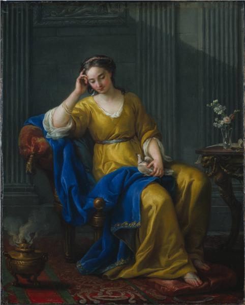 La Douce Mélancolie, 1756 - Joseph-Marie Vien