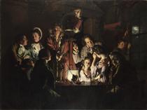 An Experiment on a Bird in the Air Pump - Joseph Wright of Derby