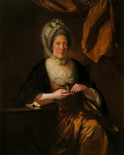 Mrs. Francis Hurt, c.1780 - Джозеф Райт