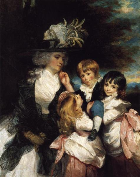 Lady Smith and Children, 1787 - 約書亞·雷諾茲