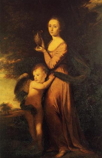Mrs. Crewe, 1760 - 1761 - Джошуа Рейнольдс