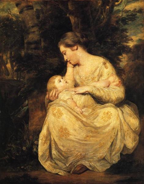 Mrs. Susanna Hoare and Child, 1763 - 1764 - 約書亞·雷諾茲