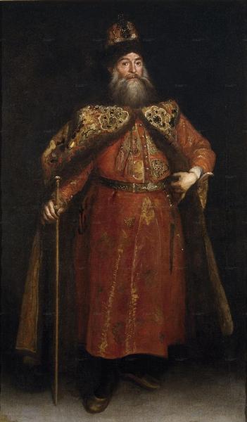 El embajador de Rusia Peter Ivanovich Potemkin, 1682 - Хуан Кареньо де Міранда