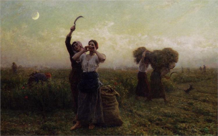 Evening Call, 1889 - Жюль Бретон