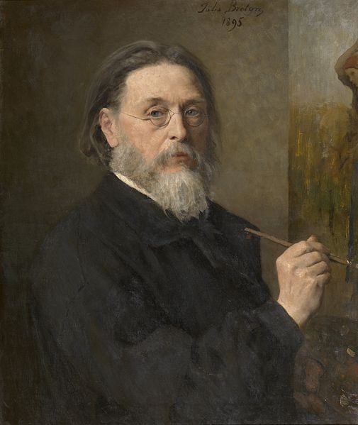 Self Portrait, 1895 - Жюль Бретон