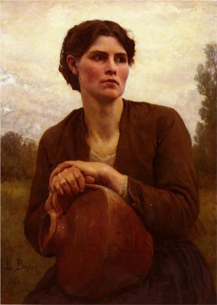 The Water Carrier - Jules Breton