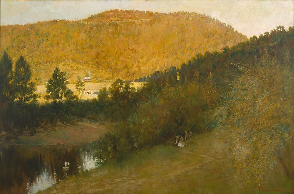 The everlasting hills, 1904 - Julian Ashton