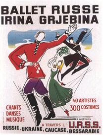 Russian Ballet Irina Grzhebina - Georges Annenkov