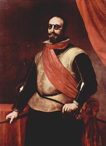 Portrait of a Knight of the Order of Santiago - Jusepe de Ribera