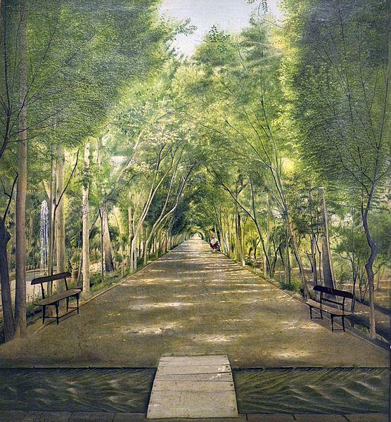 The Doshan Tappeh Street, 1899 - Камаль оль-Мольк