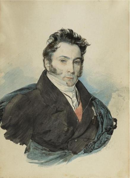 Александр Рибопьер, 1829 - Карл Брюллов