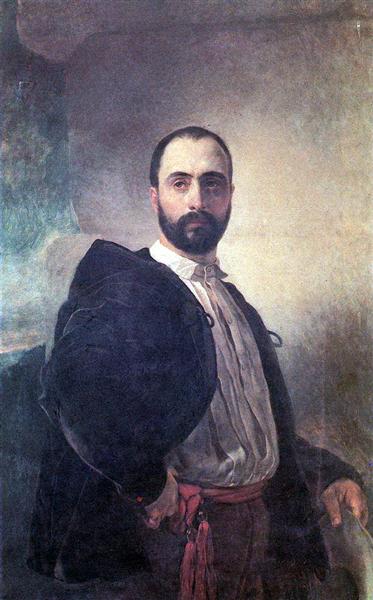 Портрет Анджело Титтони, 1850 - 1852 - Карл Брюллов