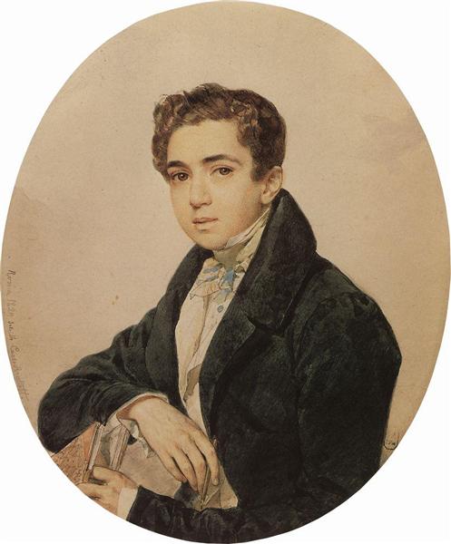 Портрет князя Г.Г. Гагарина, 1829 - Карл Брюллов