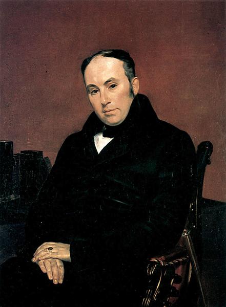 Portrait of V. A. Zhukovsky, 1837 - Karl Bryullov