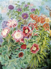 Bouquet of flowers - Kateryna Bilokur