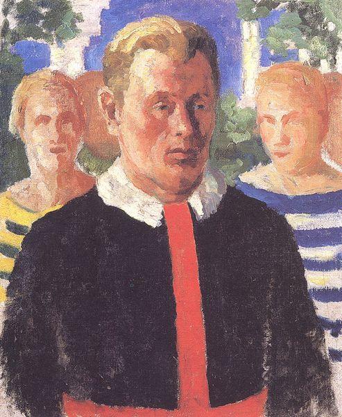 Portrait of a Man, 1933 - Kasimir Sewerinowitsch Malewitsch