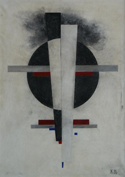 Suprematism, c.1920 - Kazimir Malevich - WikiArt.org