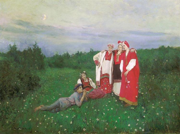 A Northern Idyll, 1886 - Konstantin Alexejewitsch Korowin