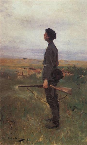 Неудача, c.1880 - Константин Коровин