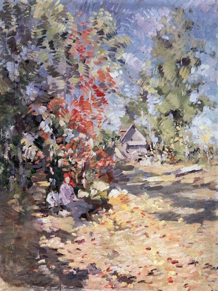 Autumn, 1917 - Konstantin Alexejewitsch Korowin