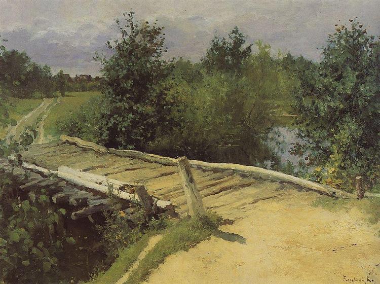 Bridge, 1880 - Konstantin Alexejewitsch Korowin