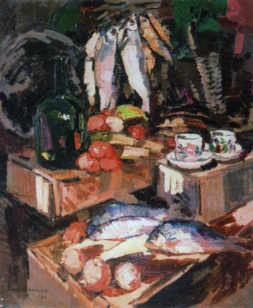 Fish, 1916 - Konstantín Korovin