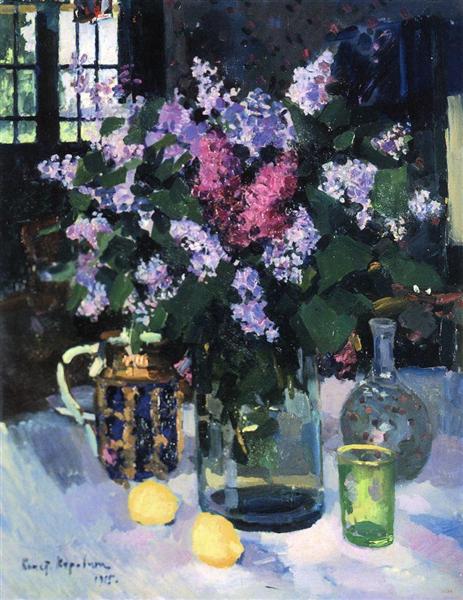 Lilacs, 1915 - Konstantín Korovin