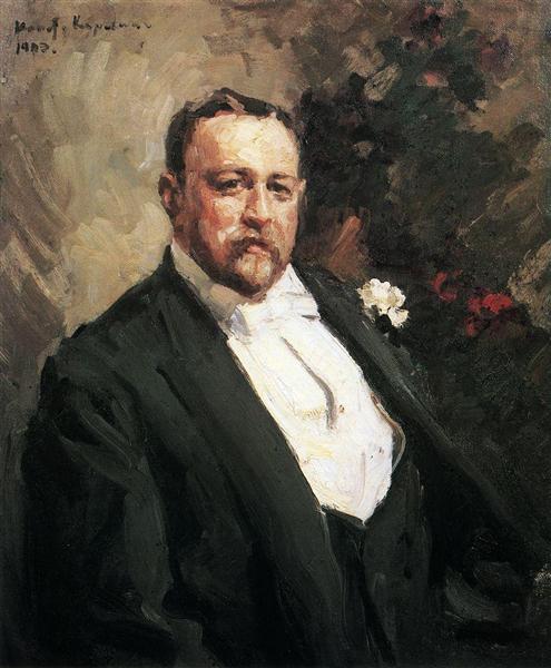 Portrait of Ivan Morosov, 1903 - Konstantin Korovin