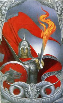 Fiery sword - Konstantin Vasilyev