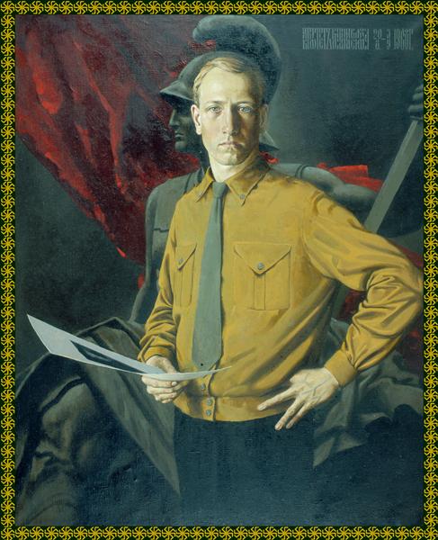 Self-Portrait - Konstantin Alexejewitsch Wassiljew
