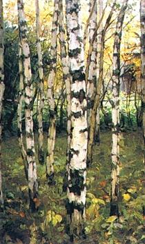 Birches. Petrovskoye - Konstantin Yuon