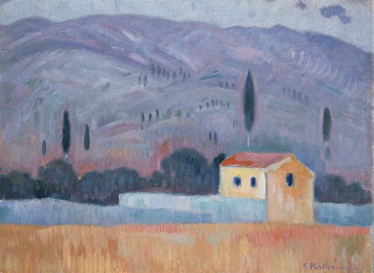 Landscape, c.1909 - c.1911 - Константінос Партеніс