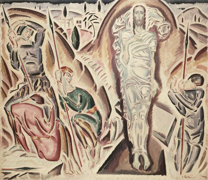 The Resurrection - Konstantinos Parthenis