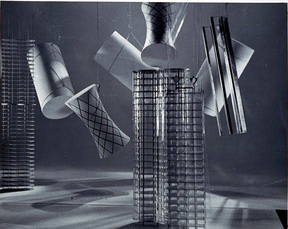 Special effects for the H.G. Wells - A. Korda film, Things to Come, 1936 - Laszlo Moholy-Nagy